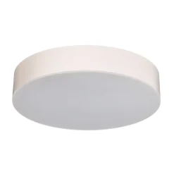 Lindby LED udendørs loftlampe Lahja, hvid, sensor, IP65