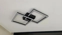 LED udendørs loftlampe Finian, 48 cm x 48 cm, CCT dæmpbar^Lindby Hot