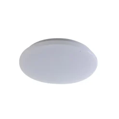 LED udendørs loftslampe Kirkola, 3000 K, Ø 34 cm, hvid^Lindby Clearance