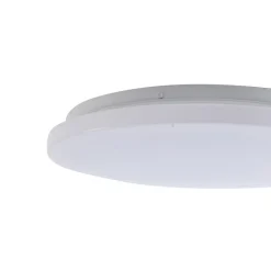LED udendørs loftslampe Kirkola, 3000 K, Ø 34 cm, hvid^Lindby Clearance