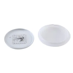 LED udendørs loftslampe Kirkola, 3000 K, Ø 34 cm, hvid^Lindby Clearance