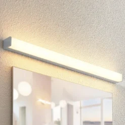 LED-badeværelseslampe Klea, 90 cm, krom, metal, IP44^Lindby Discount