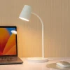 LED-bordlampe Ailina, højde 36 cm, hvid, dæmpbar^Lindby Best