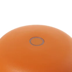 Lindby LED-bordlampe Areitty, orange, sæt med 2, aluminium