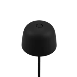 LED-bordlampe Arietty, sort, dæmpbar, IP65^Lindby Clearance
