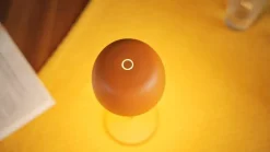 LED-bordlampe Arietty, orange, dæmpbar, IP65^Lindby Outlet