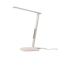 Lindby Arbejdsrum/Kontor|Bordlamper>LED-bordlampe Ludmilla, højde 34 cm, hvid, display