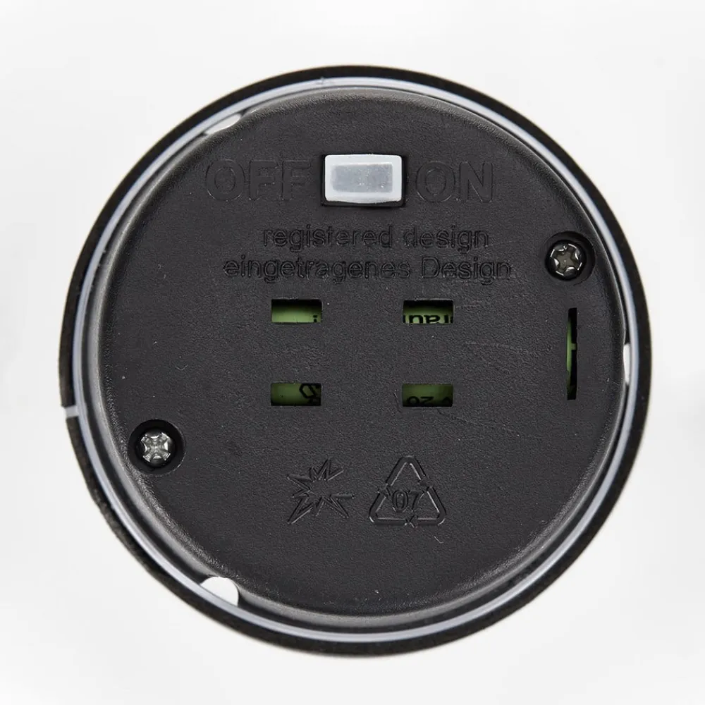 Lindby LED-bordlampe Pedas, sæt med 10, grå