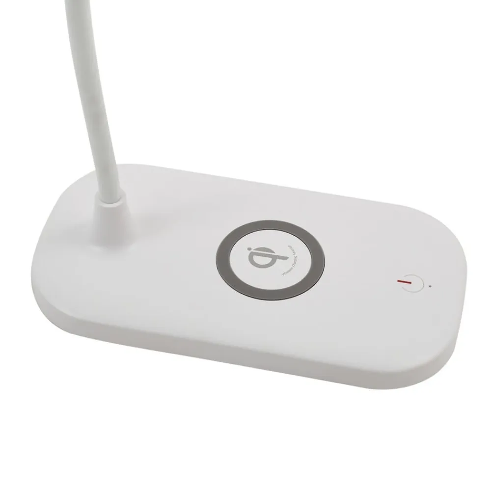 Lindby Arbejdsrum/Kontor|Bordlamper>LED-bordlampe Siona, hvid, CCT, dæmpbar, ladestation