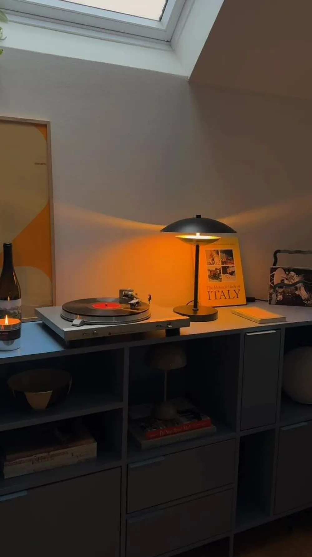 Lindby Pendellamper|Bordlamper>LED-bordlampe Tiama, metal, sort/guld, Ø 30 cm