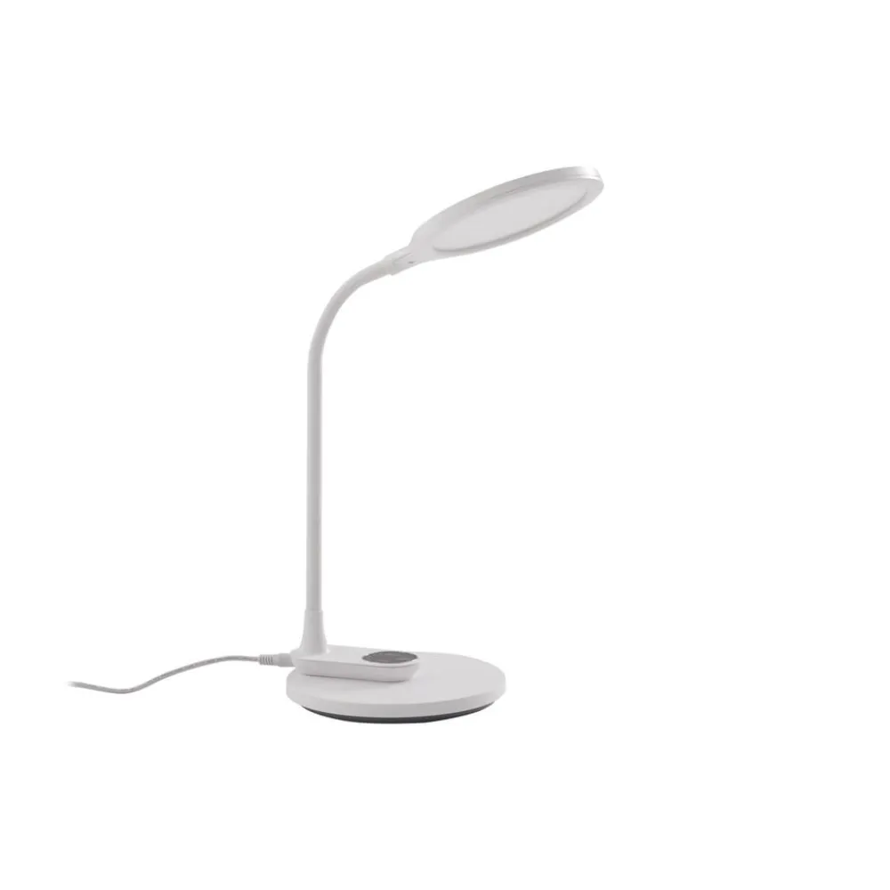 Lindby LED-bordlampe Valtaria, hvid, CCT, dæmpbar