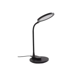 Lindby LED-bordlampe Valtaria, sort, CCT, dæmpbar