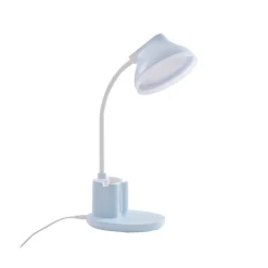 LED-bordlampe Zephyra, blå, CCT, dæmpbar^Lindby Discount
