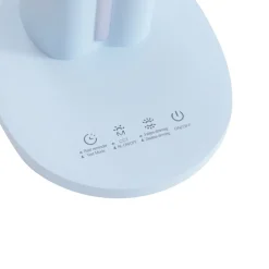 LED-bordlampe Zephyra, blå, CCT, dæmpbar^Lindby Discount