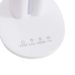 Lindby LED-bordlampe Zephyra, hvid, CCT, dæmpbar