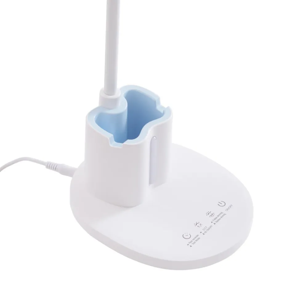 Lindby LED-bordlampe Zephyra, hvid, CCT, dæmpbar