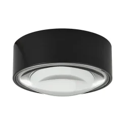 Lindby LED-downlight Siaka, sort, metal, Ø 5 cm, IP65