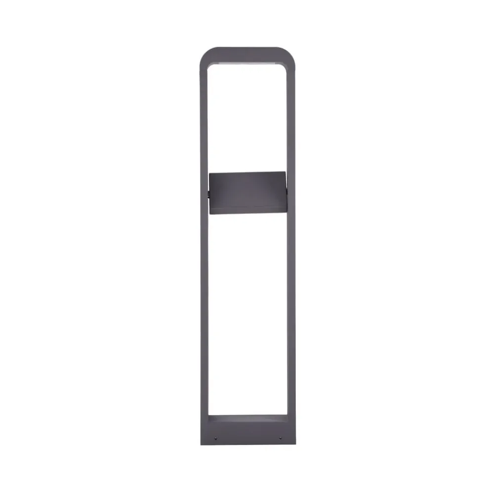 Lindby Terrassebelysning|Gadebelysning>LED-gadelampe Darko, 100 cm, grå, metal, IP54