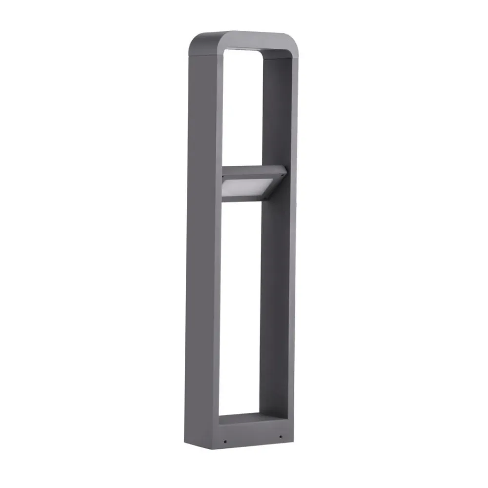 Lindby Terrassebelysning|Gadebelysning>LED-gadelampe Darko, 100 cm, grå, metal, IP54