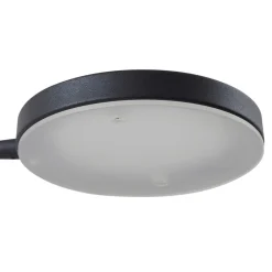 Lindby LED-gulvlampe Elvyn, sort, justerbar