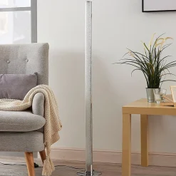 LED-gulvlampe Hadis, RGB, fjernbetjening, hvid, 120 cm^Lindby Sale