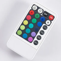 LED-gulvlampe Hadis, RGB, fjernbetjening, hvid, 120 cm^Lindby Sale