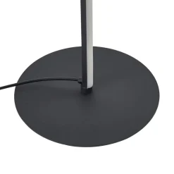 Lindby LED-gulvlampe Pajaro, 130 cm, sort, CCT, dæmpbar