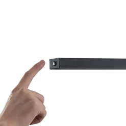 Lindby LED-hængelampe Arneja, sort, CCT, højdejusterbar