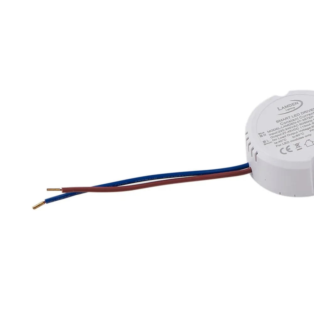 Lindby LED-indbygningslampe Eldrin, hvid, lysliste, 13,1 cm