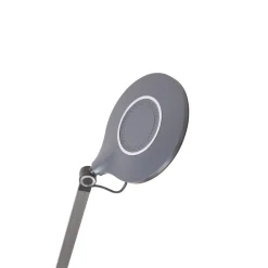 LED-klemlampe Nyxaris, grå, metal, CCT, 52 cm^Lindby Best