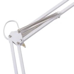 Lindby LED-klemmelampe Undra, hvid, metal, justerbar