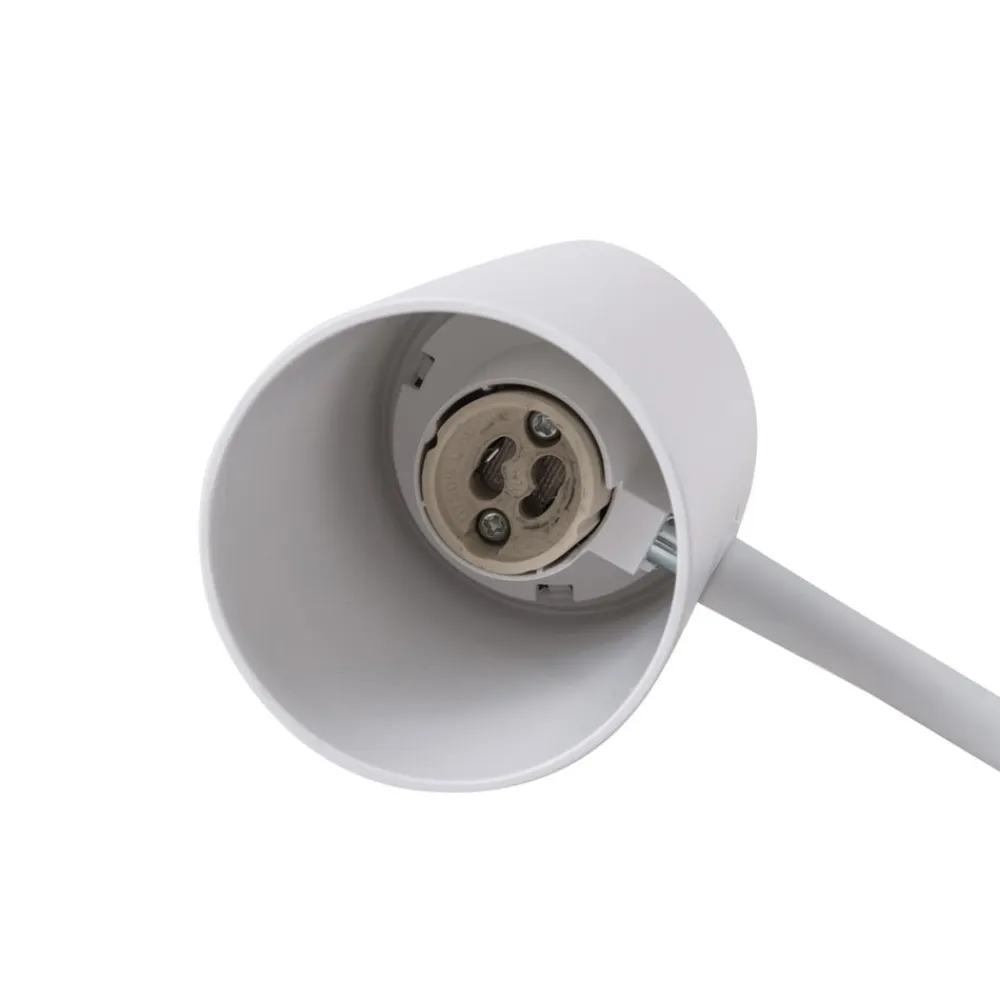 Lindby LED-klemmelampe Undra, hvid, metal, justerbar