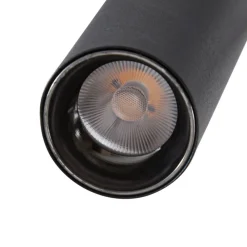 LED-loftlampe Eldrin, 6 lyskilder, spots, sort^Lindby New