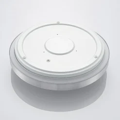 LED-loftlampe Emelie, Ø 42 cm, aluminiumsfarvet, metal^Lindby Clearance