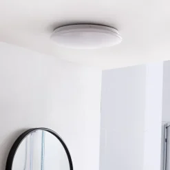 LED-loftlampe Eovi, Ø 33 cm, hvid, 3.000 K, rund^Lindby Sale