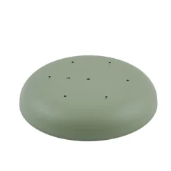 Lindby LED-loftlampe Florie, grøn, metal, Ø 40 cm