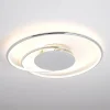 Lindby LED-loftlampe Joline, Ø 46 cm, kromfarvet, metal
