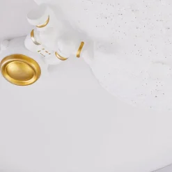 LED-loftlampe Kosmo, 40 cm, hvid, metal, moon^Lindby Clearance