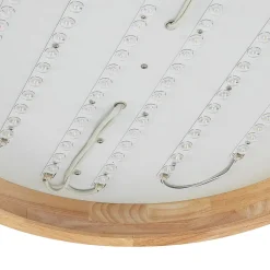 LED-loftlampe Lanira, Ø 60 cm, træ, fjernbetjening, CCT^Lindby Sale