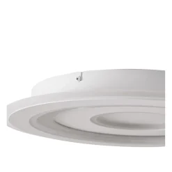 LED-loftlampe Lorvik, Ø 40 cm, hvid, CCT, dæmpbar^Lindby