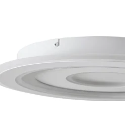 LED-loftlampe Lorvik, Ø 40 cm, hvid, CCT, dæmpbar^Lindby