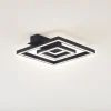 Lindby Gang|Loftlamper>LED-loftlampe Madamo, sort, 30 cm, 3000K, aluminium