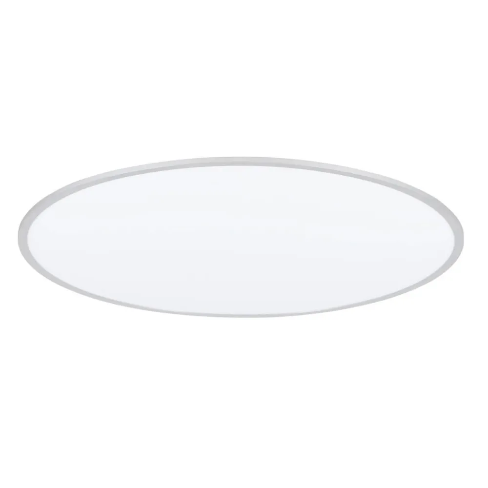 Lindby LED-loftlampe Narima, 4.000 K, Ø 100 cm, sølv
