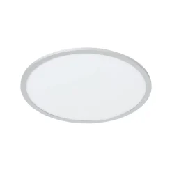 LED-loftlampe Narima, 4.000 K, Ø 50 cm, sølv^Lindby Discount