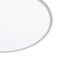 LED-loftlampe Narima, CCT, Ø 80 cm, sølv^Lindby Outlet