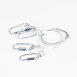 LED-loftlampe Narima, CCT, Ø 80 cm, sølv^Lindby Outlet