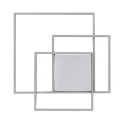 LED-loftlampe Nelinka, 60 cm, sort, aluminium^Lindby Outlet