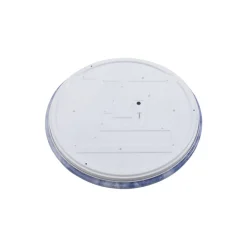 LED-loftlampe Orbi, 48 cm, blå/hvid, plast^Lindby Best