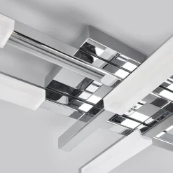 LED-loftlampe Patrik, 62 cm, 6 lyskilder, krom, IP44^Lindby Outlet