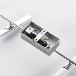 Lindby LED-loftlampe Pilou, 6 lyskilder, dæmpbar, krom